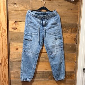 American Eagle Outfitters Light Blue Cargo Pants